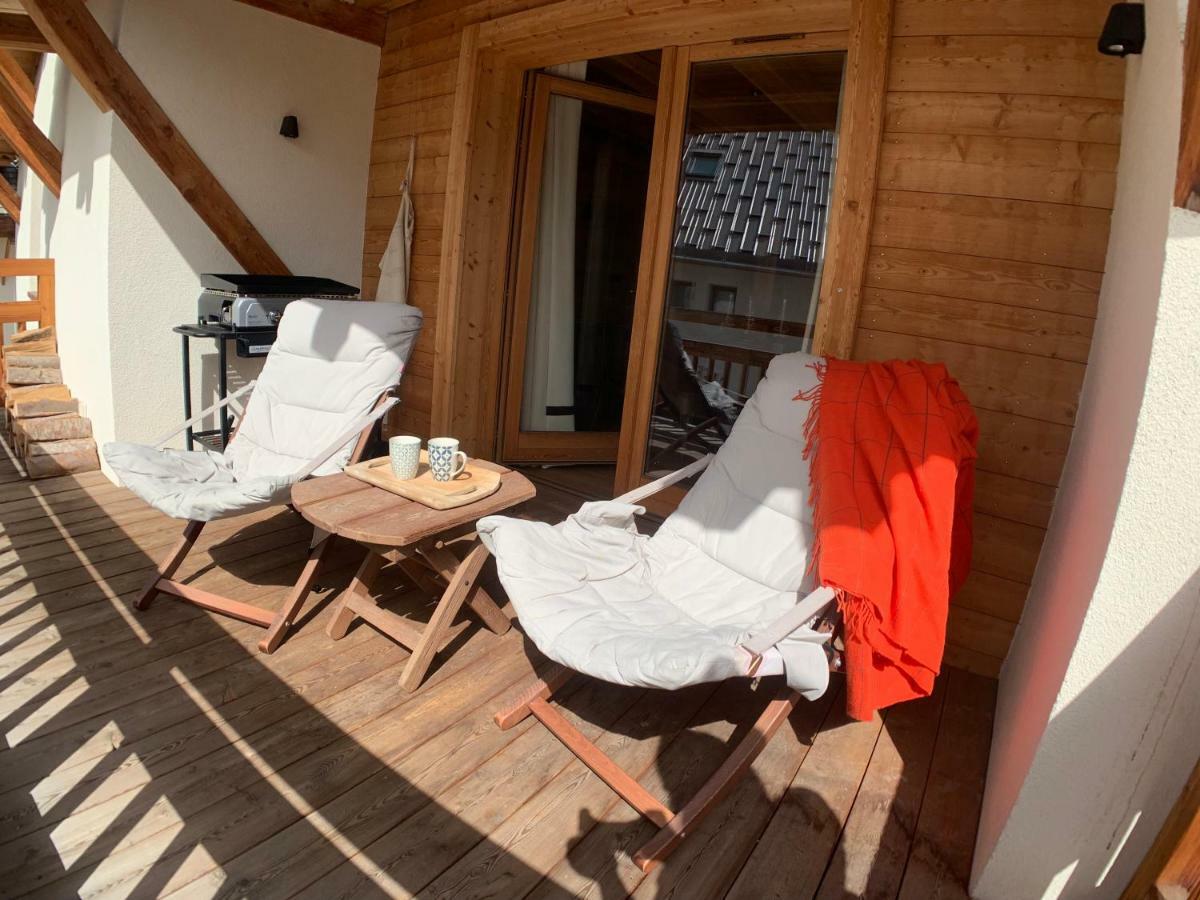 Le Gabion, Luxueux Appartement Avec Sauna, Serre Chevalier Vallee Saint-Chaffrey Exterior photo